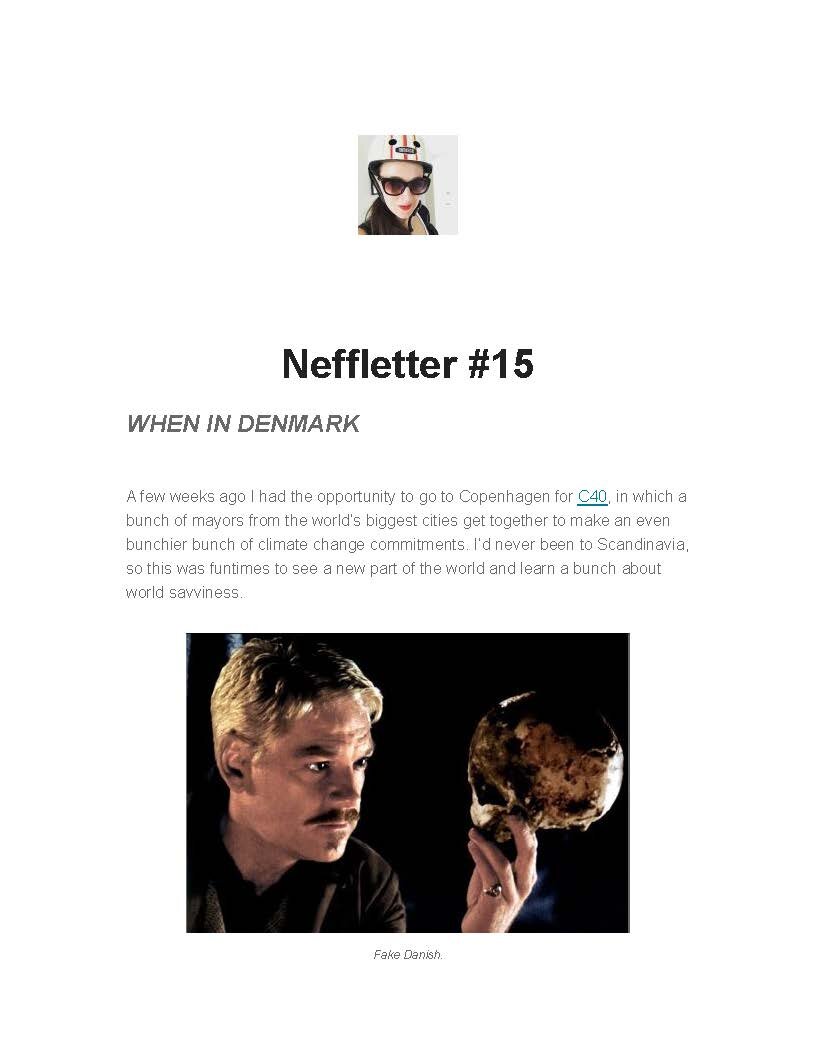 Neffletter #15