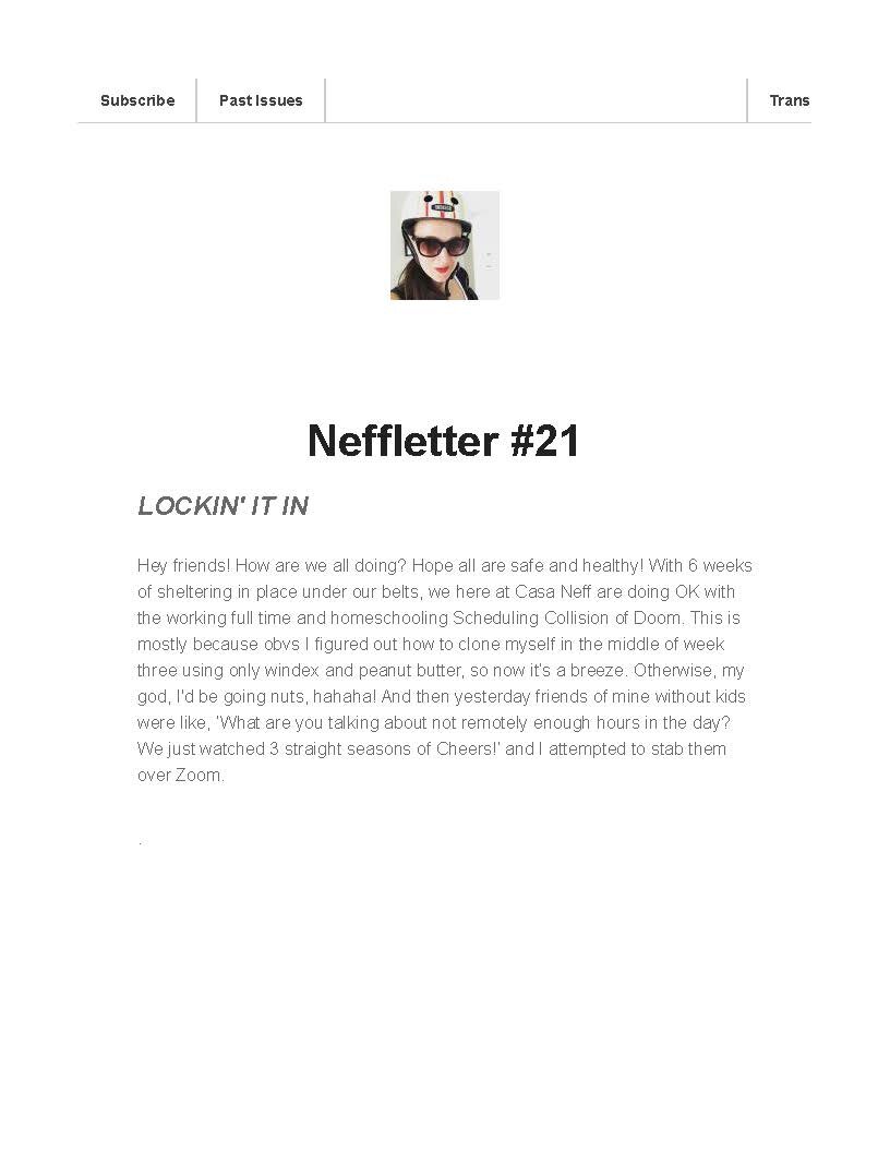 Neffletter 21