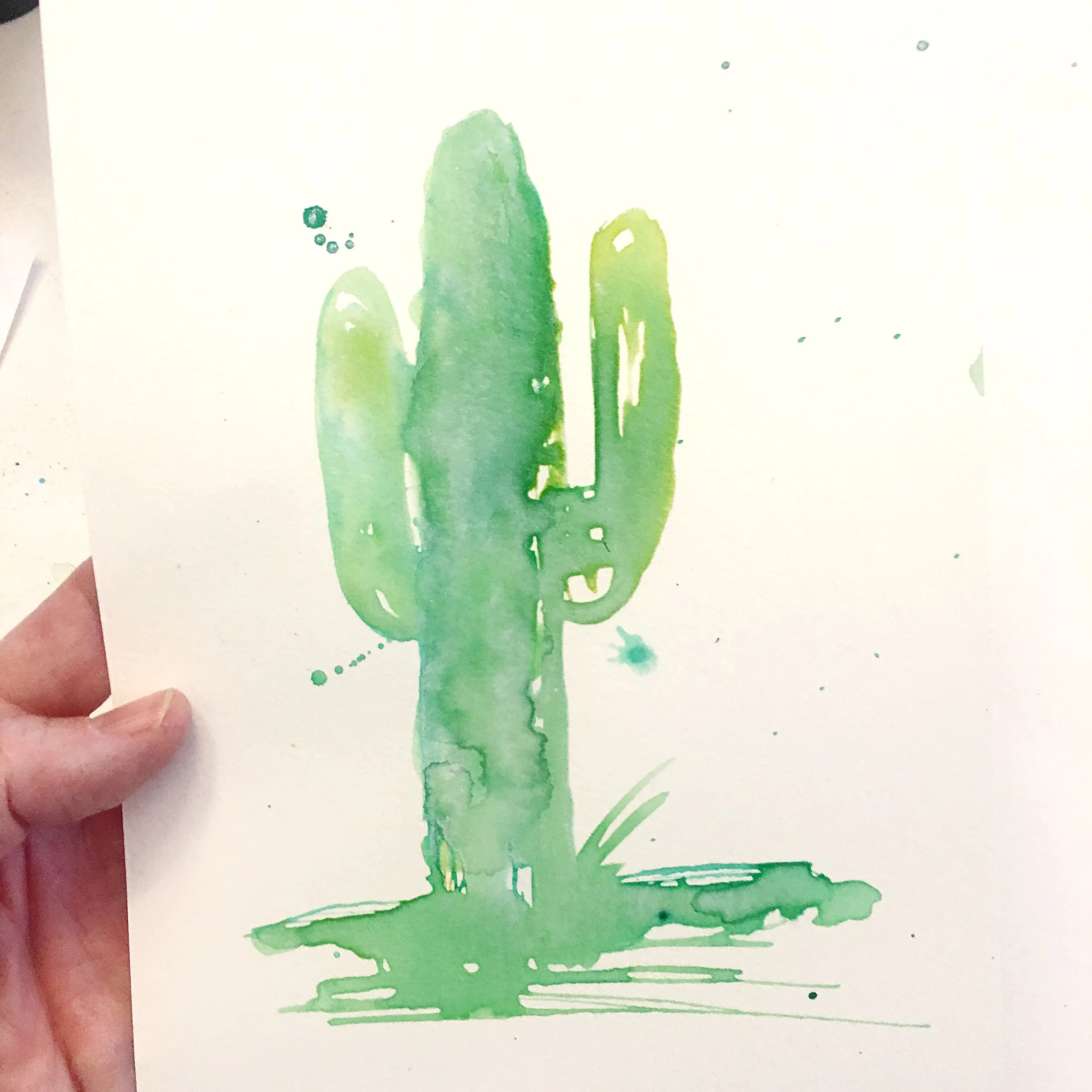 {Art} I'm a Superhero: Cactus Lady