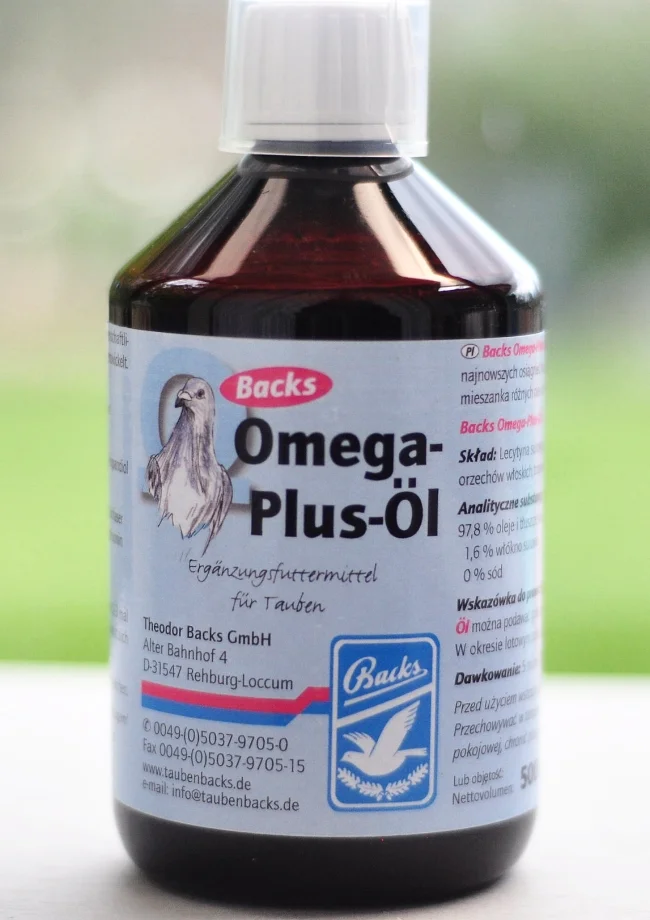 Backs Omega Plus Oil 500 ml