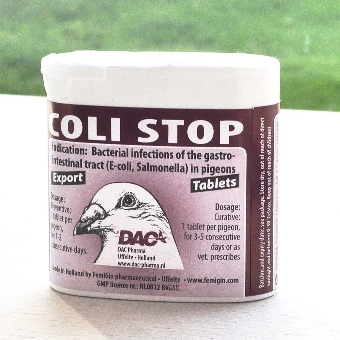 DAC Coli Stop 50 tablets            