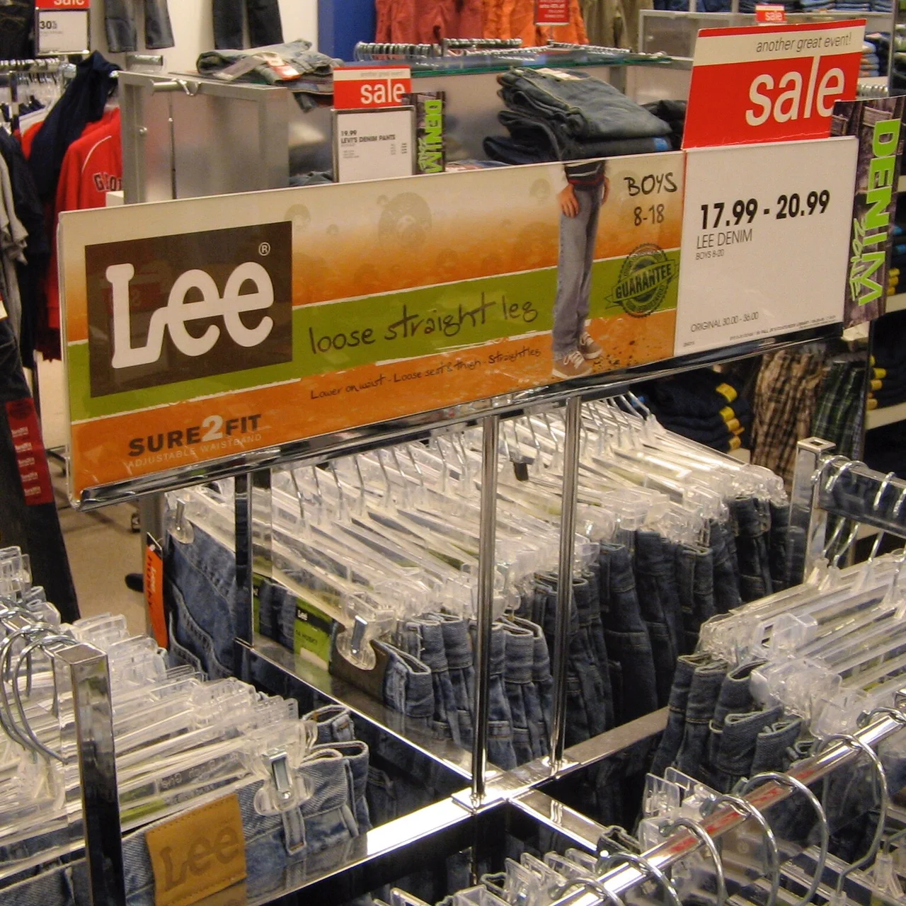 Rack top sign holder