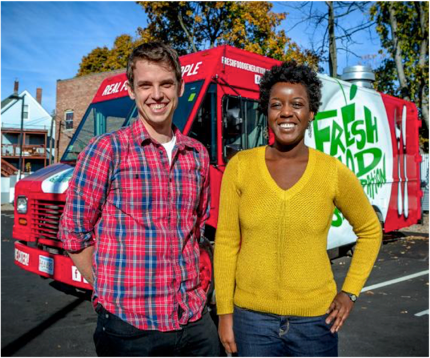 Fresh Food Generation hits the town with their Food Truck.
