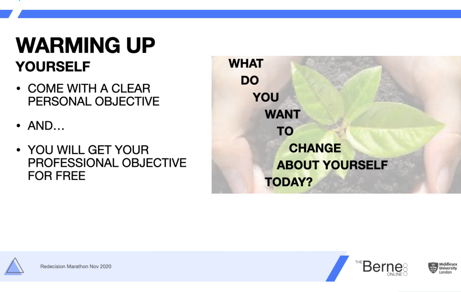 Redecision Workshop - zoom