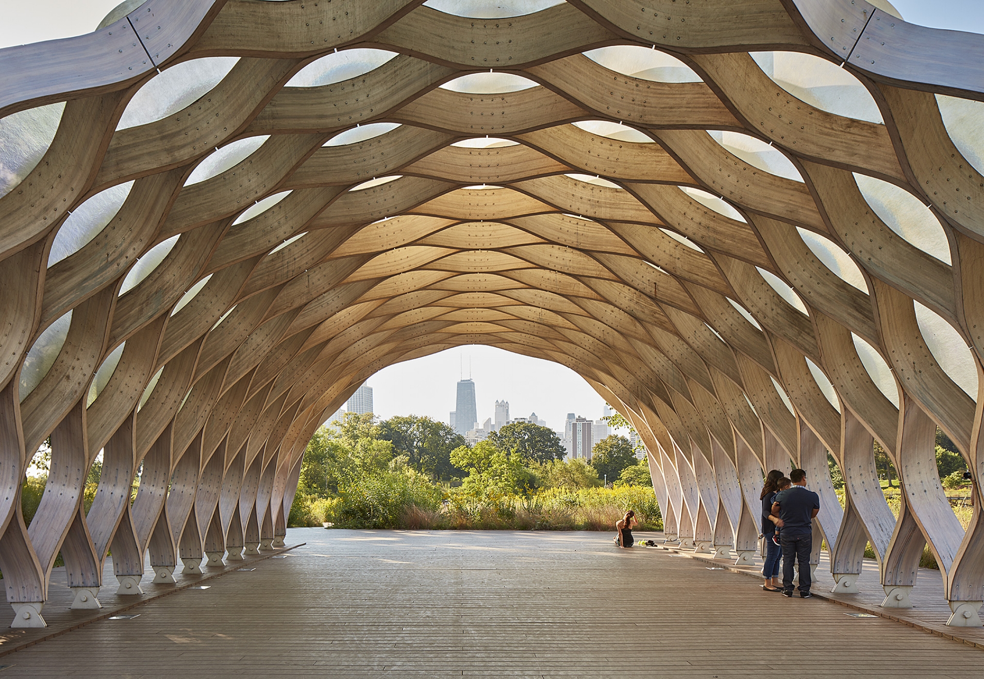 Nature Boardwalk at Lincoln Park Zoo, © Tom Harris, Courtesy Studio Gang