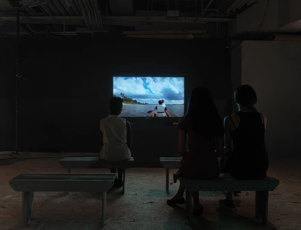 Tide and Current Taxi Marie Lorenz Single-channel video with livestreamed and recorded footage Lorenz takes New Yorkers on 24 hour taxi trips in a boat she built on three dates in June. Livestreaming ran during Gallery Hours on: June 5, 18 and 25.