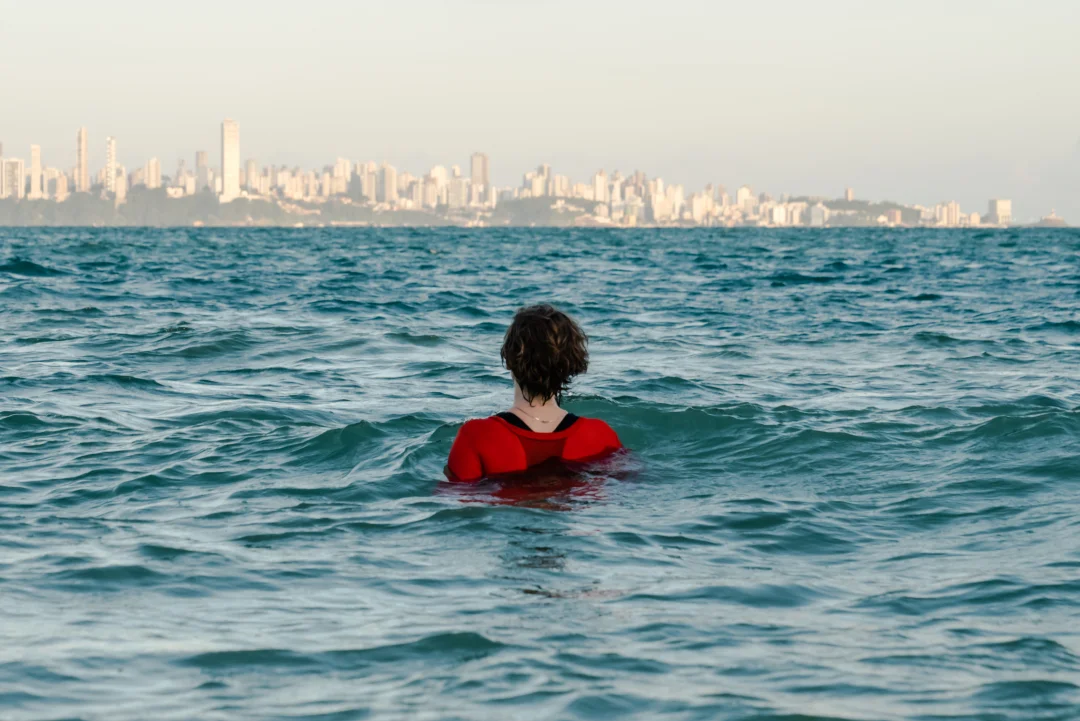 Sarah Cameron Sunde, “36.5 / Bay of All Saints (test shots)” (2019) (photo by Guilherme Burgos and Sarah Cameron Sunde)