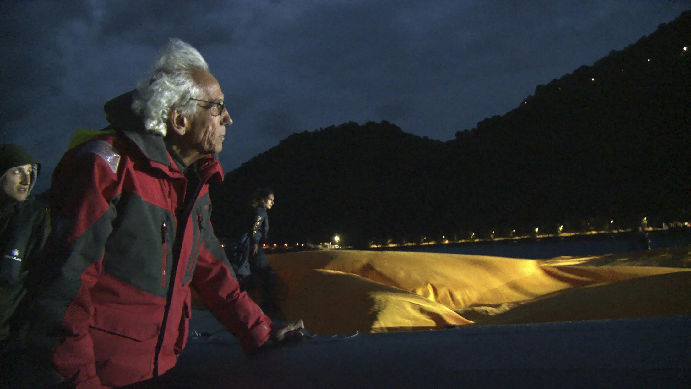Things never go seriously wrong, so the film’s tension is mostly about Christo himself. Source: Kino Lorber