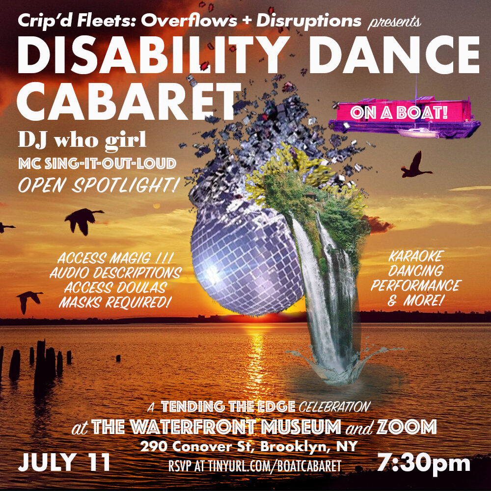 Disability Dance Cabaret on an Accessible Boat