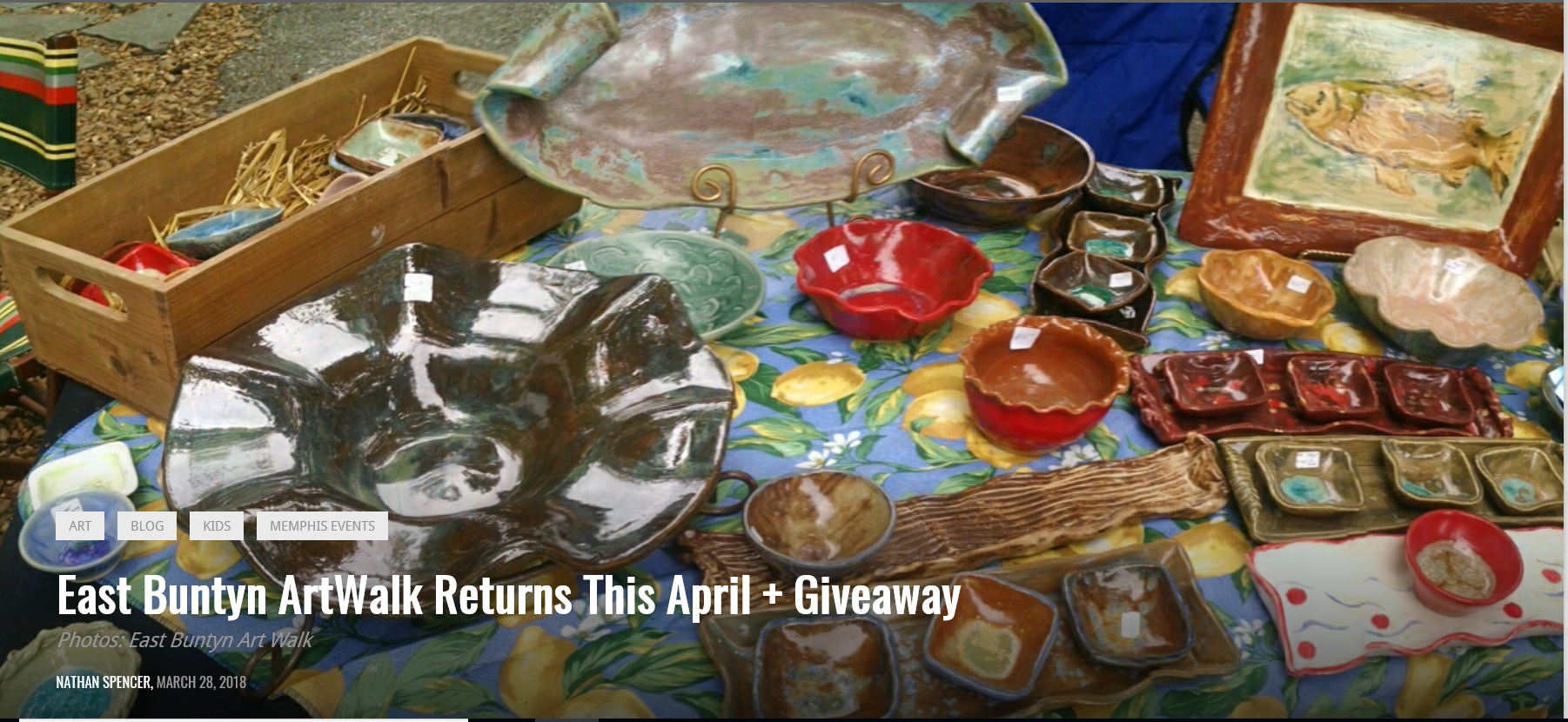 East Buntyn ArtWalk Returns This April + Giveaway