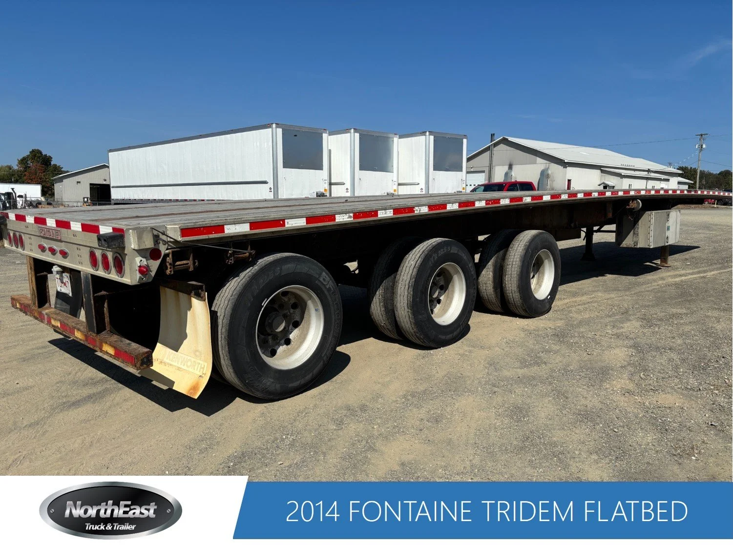 2014 FONTAINE TRIDEM FLATBED