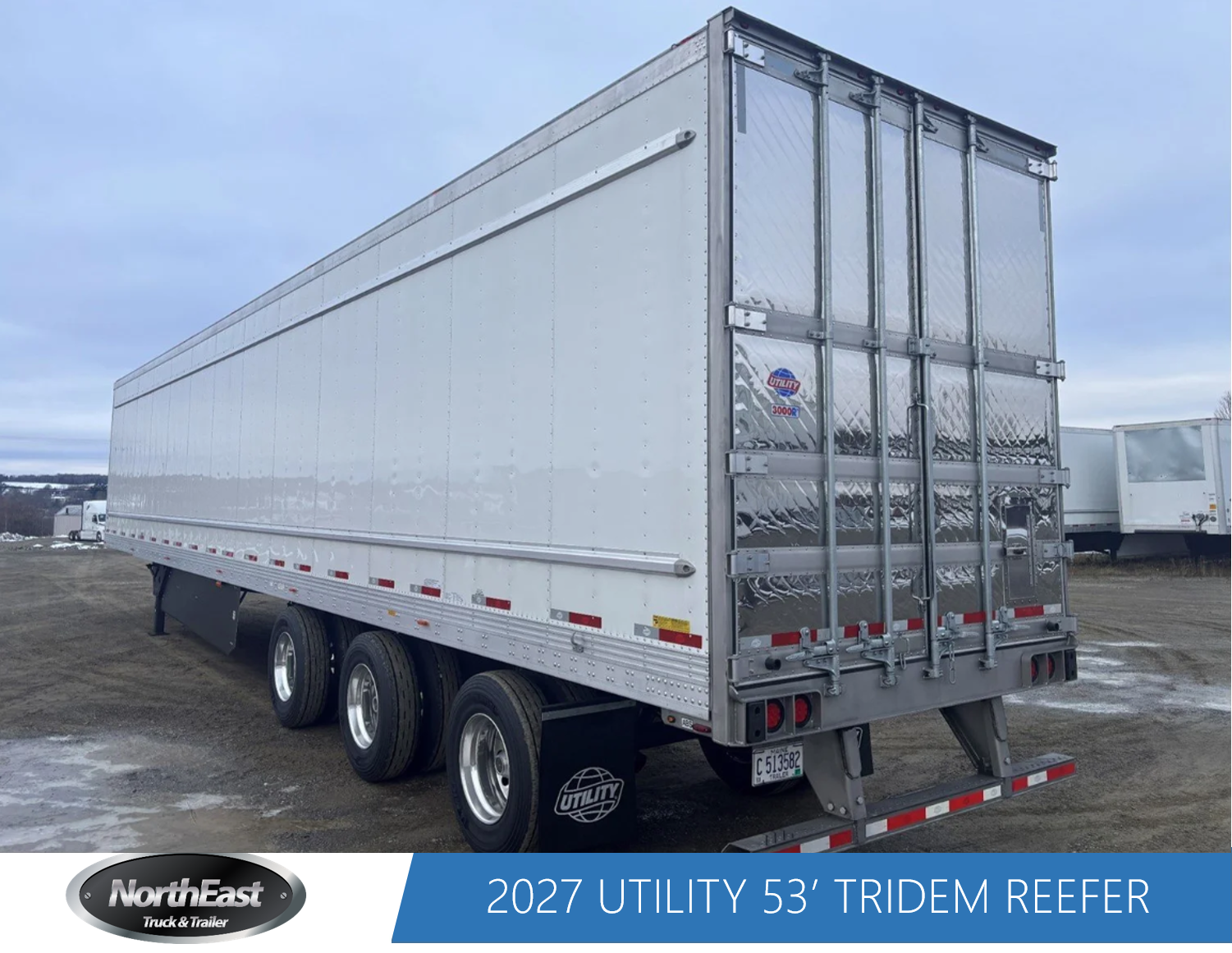 2026 UTILITY TRIDEM REEFER TRAILERS