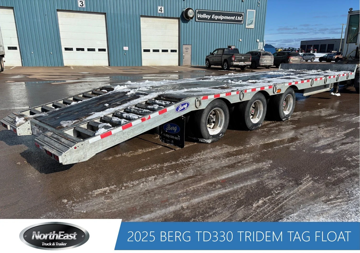 2025 BERG TD330 TRIDEM TAG FLOAT