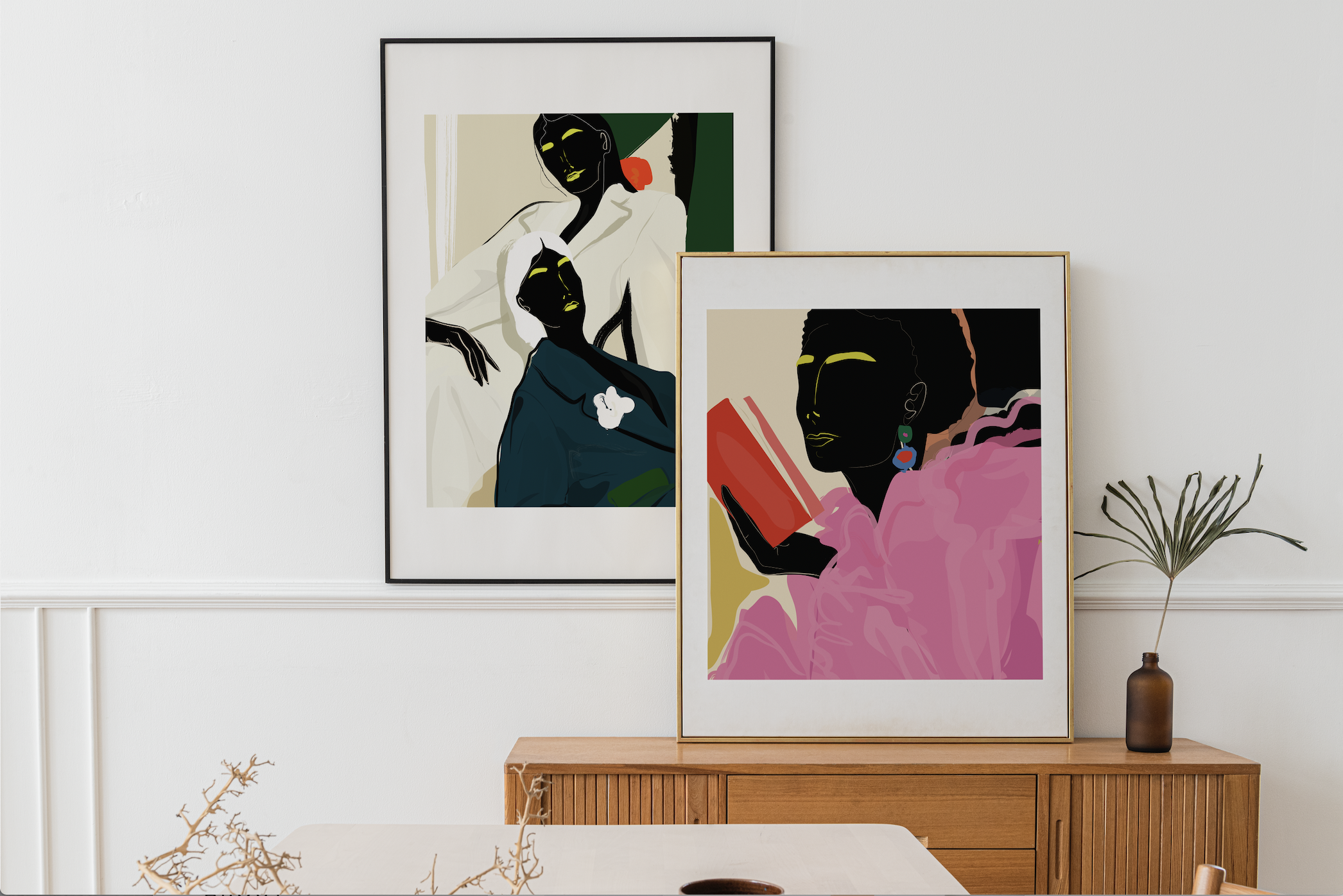 The Women Artwork Framed.png