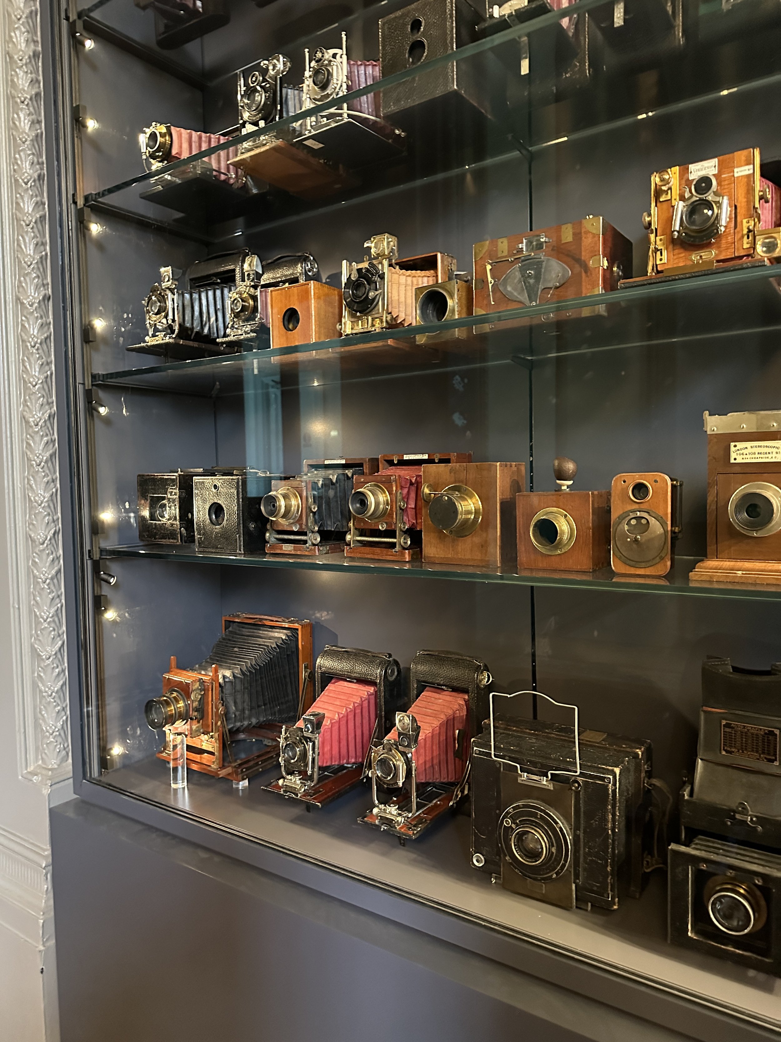 Antique cameras