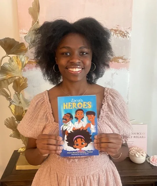 Amara Moore and Nathasha Thomas Share Zaria’s Heroes