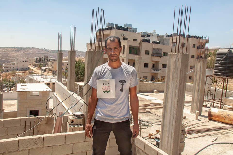  Ammar, volunteer at Shoruq cultural center and resident of the camp, Dheisheh Refugee Camp, Bethlehem, Palestine 