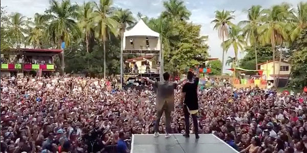 Sebastián Yatra dio una espectacular presentación en el Atlas Golden Fest en Panamá