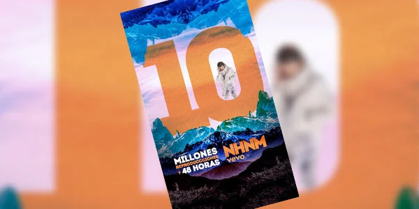 Sebastián Yatra estrenó su nuevo sencillo “No hay nadie más” y en unas horas el video oficial rebasó los 10 millones de views en YouTube