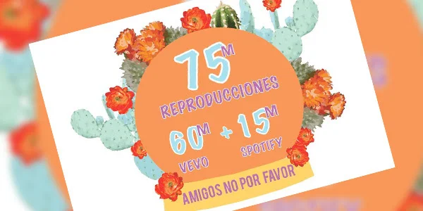 Yuridia sobrepasa las 75 millones de reproducciones en las plataformas digitales con "Amigos no por favor"