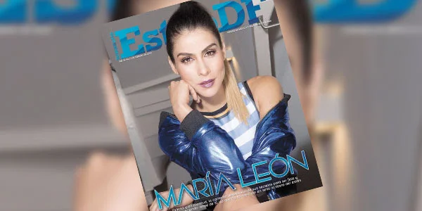 María León protagonizó la portada de Estilo DF