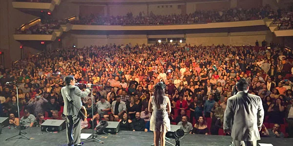 Con shows totalmente llenos Los Ángeles Azules arrancaron su gira 2018 por Estados Unidos