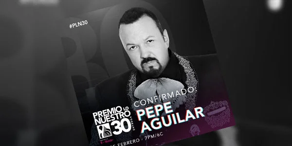 Pepe Aguilar confirma su participación musical en la ceremonia del Premio Lo Nuestro el 22 de febrero