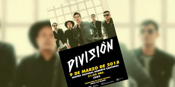 Este 9 de marzo División Minúscula sorprenderá con un show único en el Centro Cultural Roberto Cantoral