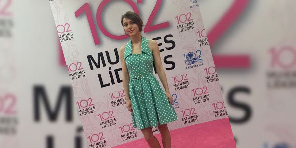 A unos días de su show en el Foro Indie Rocks, Tessa ia participó en el evento 102 Mujeres de El Universal