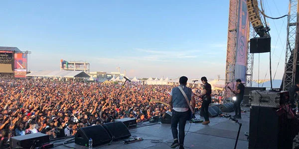 División Minúscula fue uno de los actos principales en el Festival Pulso GNP de Querétaro