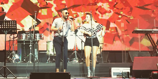 Elidian hizo vibrar el Palacio de los Deportes con su cumbia fusión