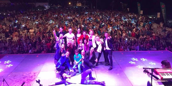 Kabah ofreció un gran show en Ensenada, al lado de Magneto & Mercurio