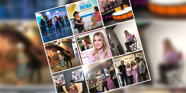 Alicia Villarreal realizó intensa gira promocional en California e invitó a los fans de esa ciudad a sus espectaculares shows en agosto