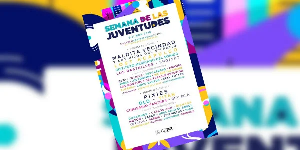 DLD participará en la Semana de las Juventudes compartiendo escenario con Pixies 