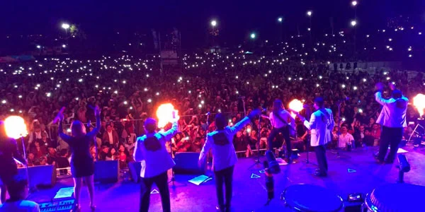 Los Ángeles Azules ofrecieron 4 shows con llenos totales en Bolivia
