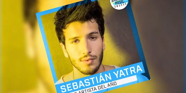 Sebastián Yatra triunfó en los Latin American Music Awards