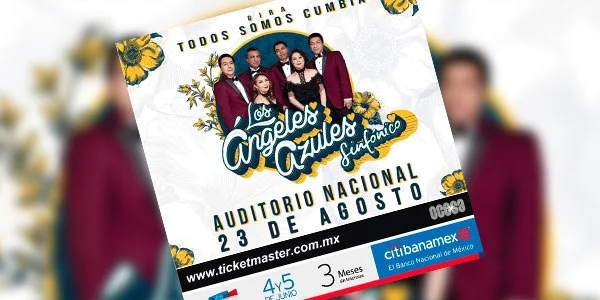 Los Ángeles Azules regresarán al Auditorio Nacional el 23 de agosto, esta vez con su tour Todos Somos Cumbia