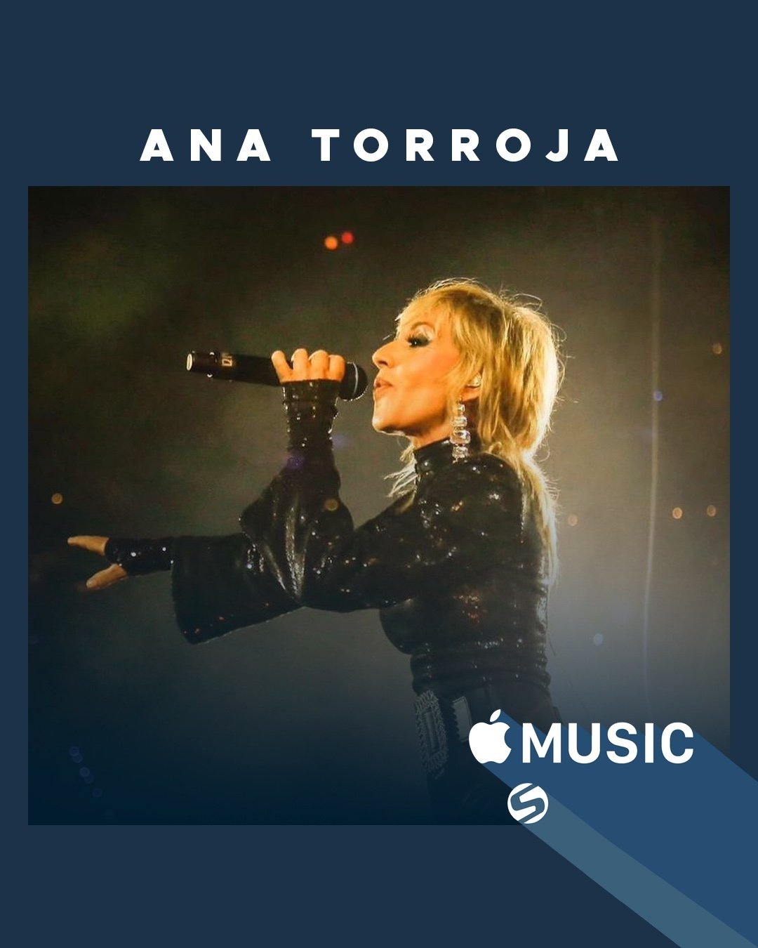 5 canciones de @ana_torroja que no deben faltar en tu playlist de @applemusic ❤️