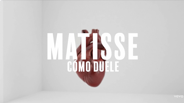Matisse presenta "Cómo duele" una emotiva balada para morir de amor