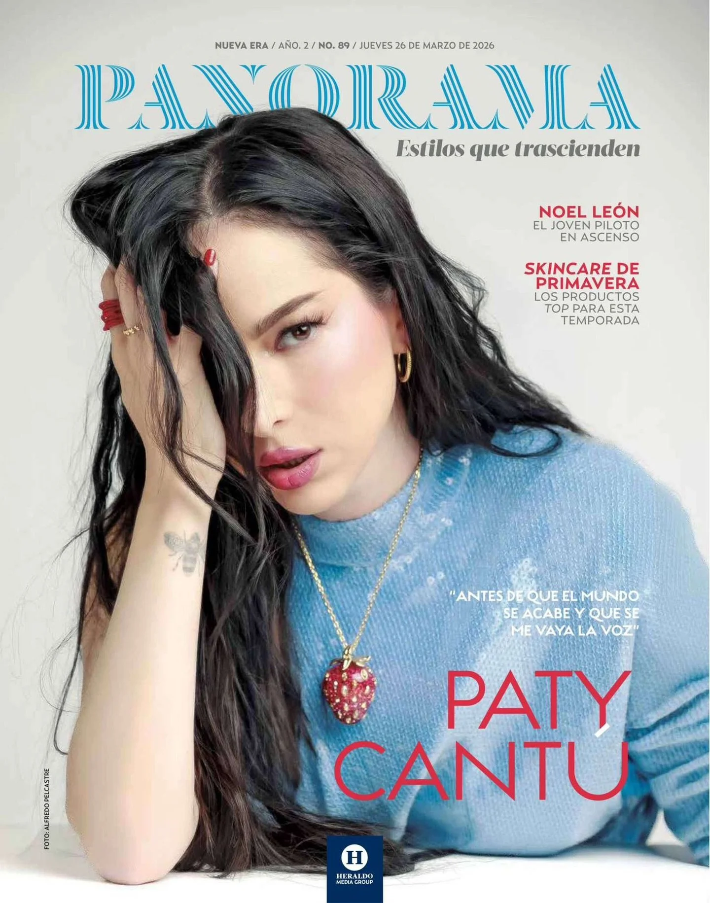 #EnPortada 📸 @patycantu✨
De estreno con #TodoLoQueEst&aacute;Mal 

Este sencillo forma parte de su nuevo &aacute;lbum &ldquo;Basado en una historia real&rdquo;, lo destaca lo &iacute;ntimo y personal que le ha conectado con su p&uacute;blico por m&a