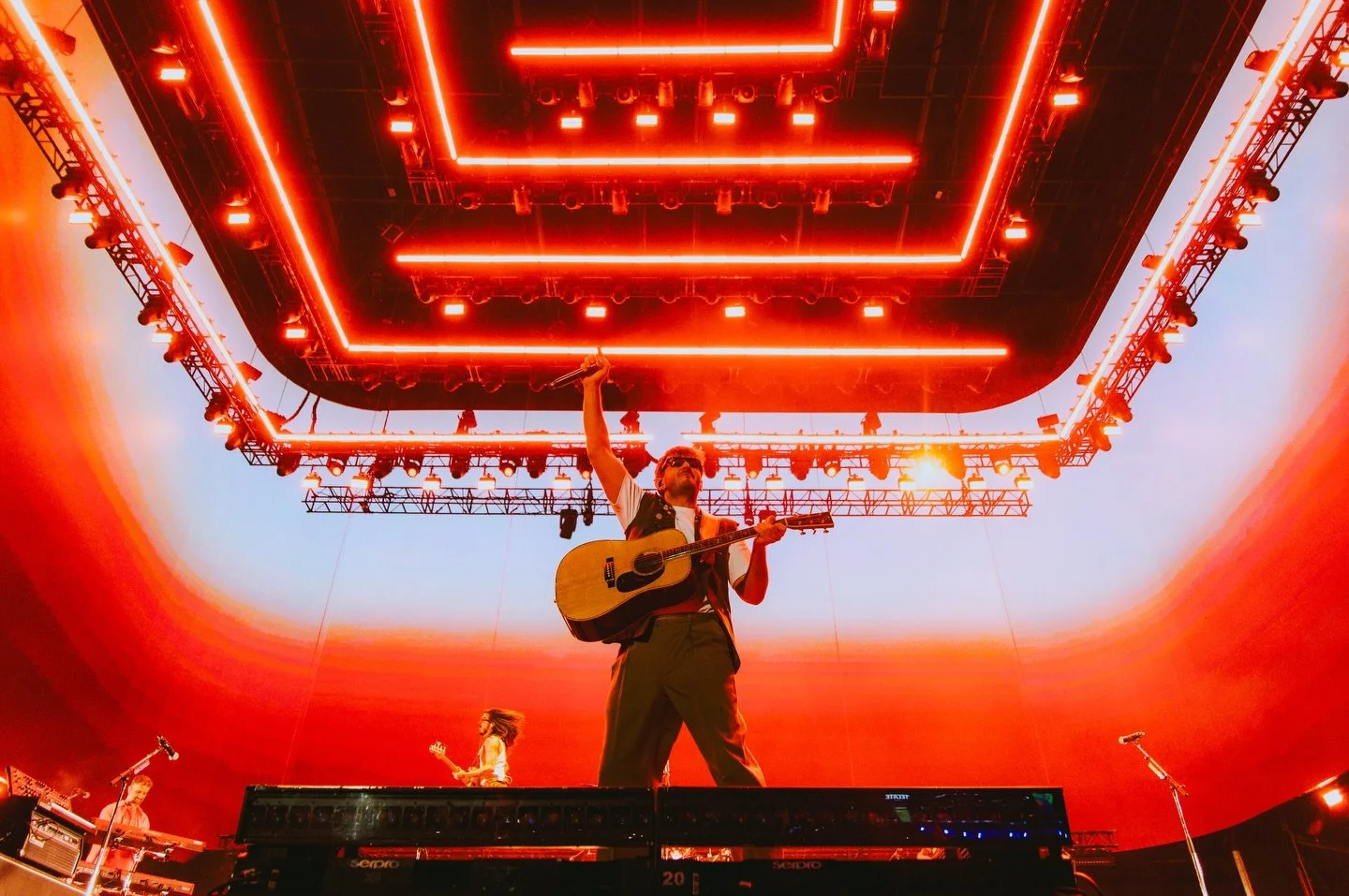 Las canciones de @morat nos hicieron vibrar anoche en @TecatePalNorte 🙌🏼🦁