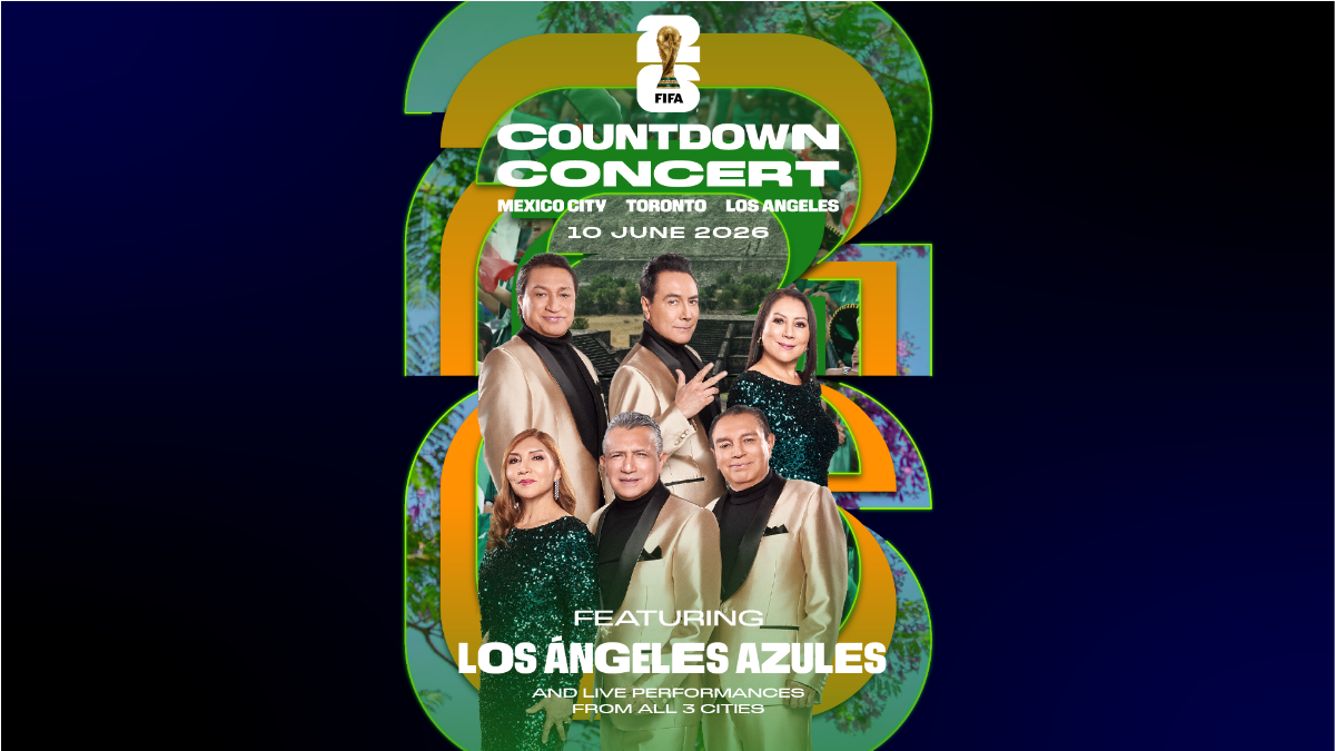 Tres ciudades, una celebración: la Copa Mundial de la FIFA 2026™ lanza su Concierto Global de Cuenta Regresiva en Ciudad de México, Toronto y Los Ángeles