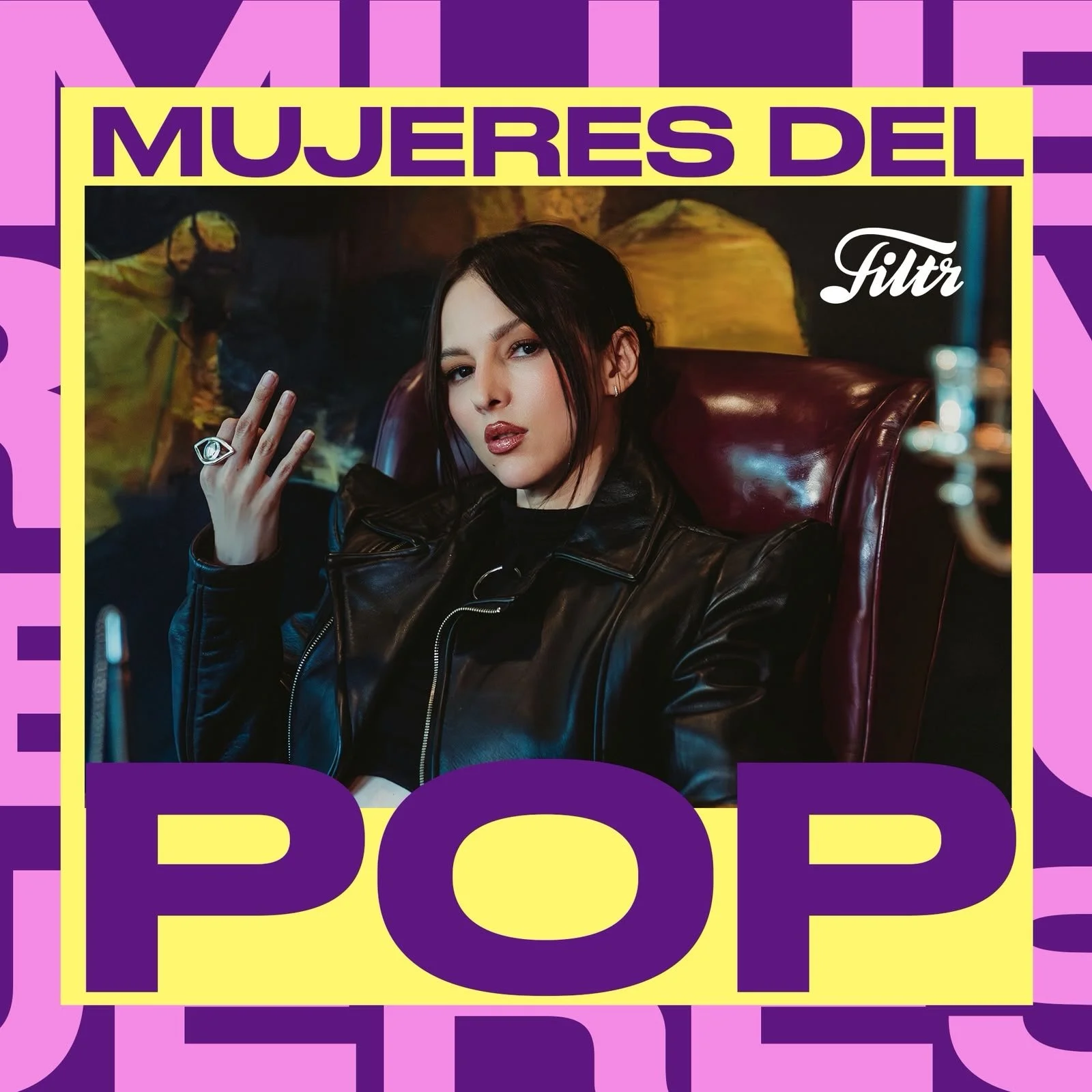 @patycantu en portada de Mujeres del Pop de @filtr_mexico en Spotify 🤩💿. Dale play en el enlace de historias 🔗.