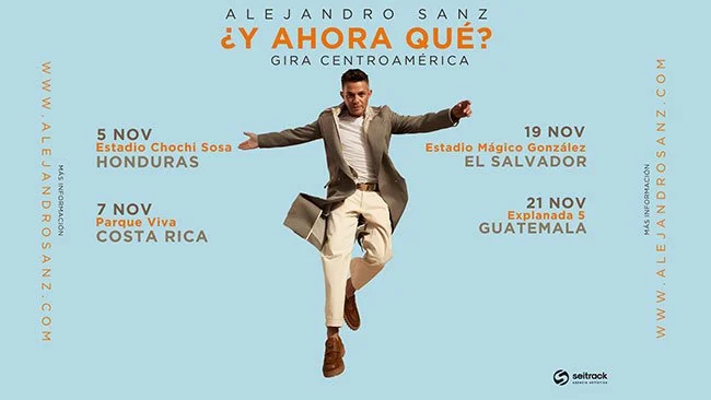 Alejandro Sanz suma Centroamérica a su gira internacional ¿Y Ahora Qué?