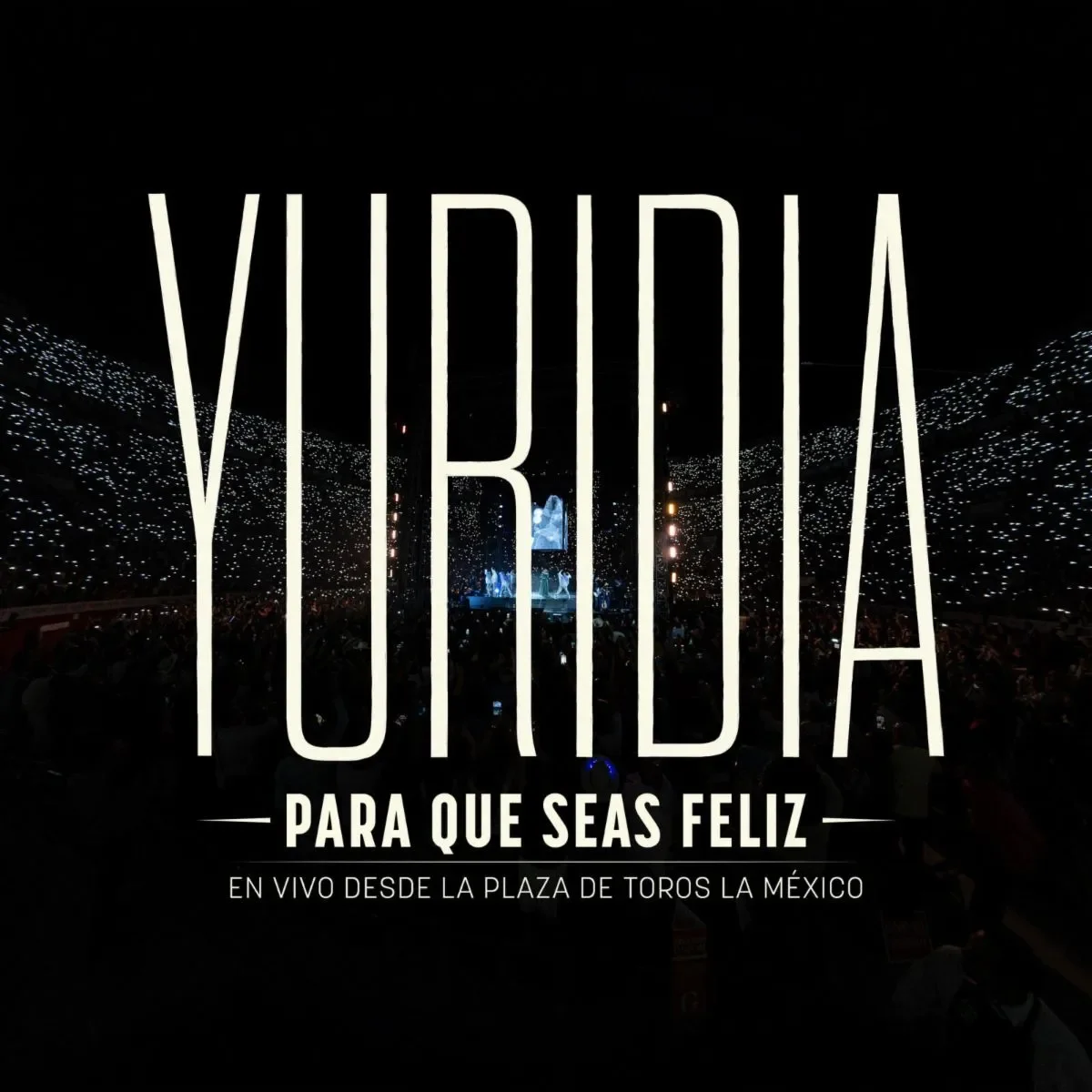 Yuridia estrena "Para que seas feliz (en vivo)", nuevo adelanto de su álbum en vivo
