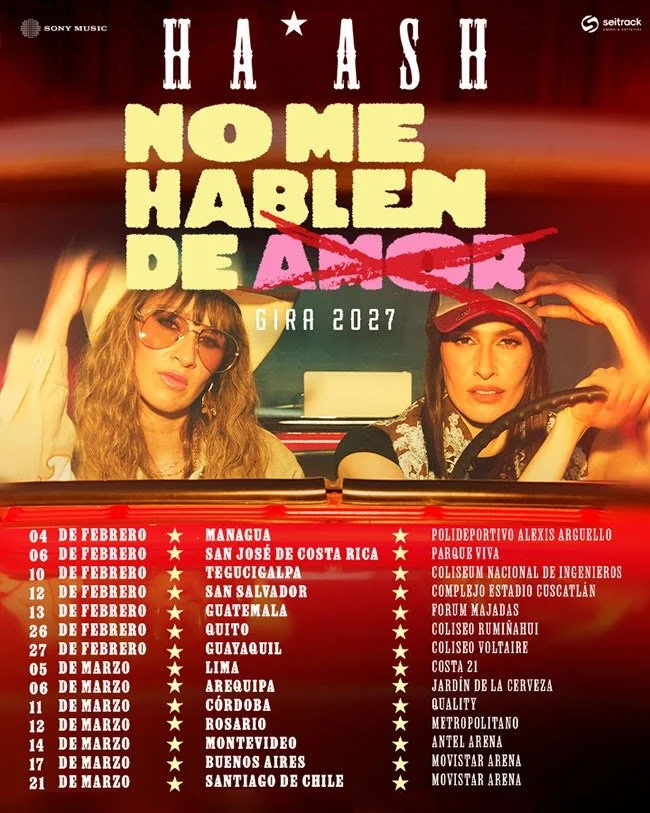 Ha*Ash, las reinas del Sold Out, anuncian su nueva gira No Me Hablen De Amor