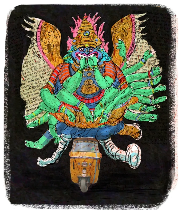 The Hindu God of Traffic Safety