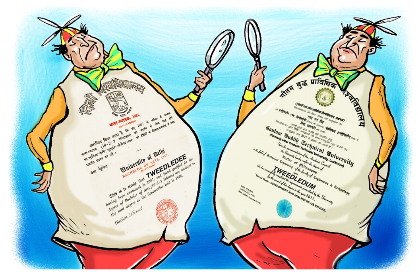 The Indian Tweedles