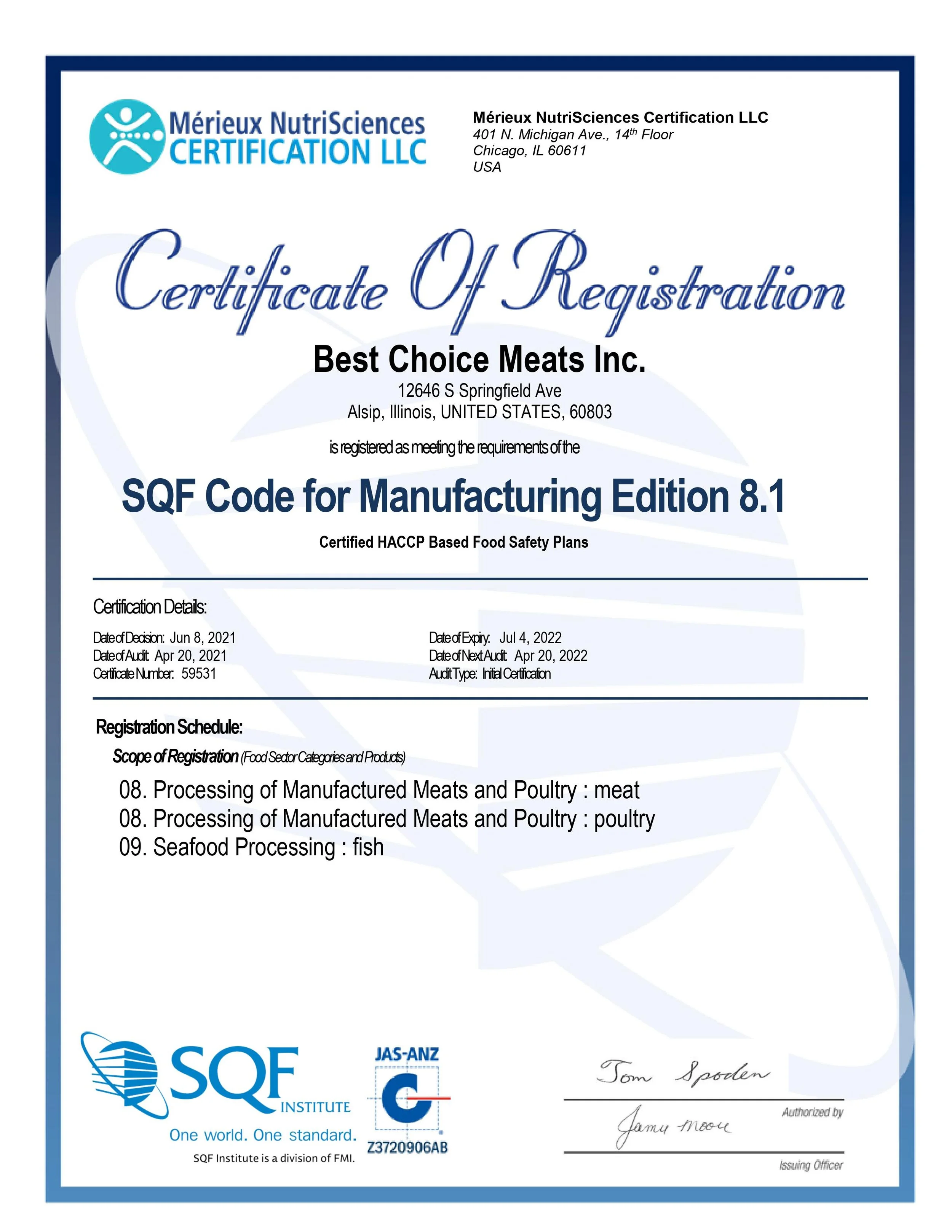 About — Best Choice Meats