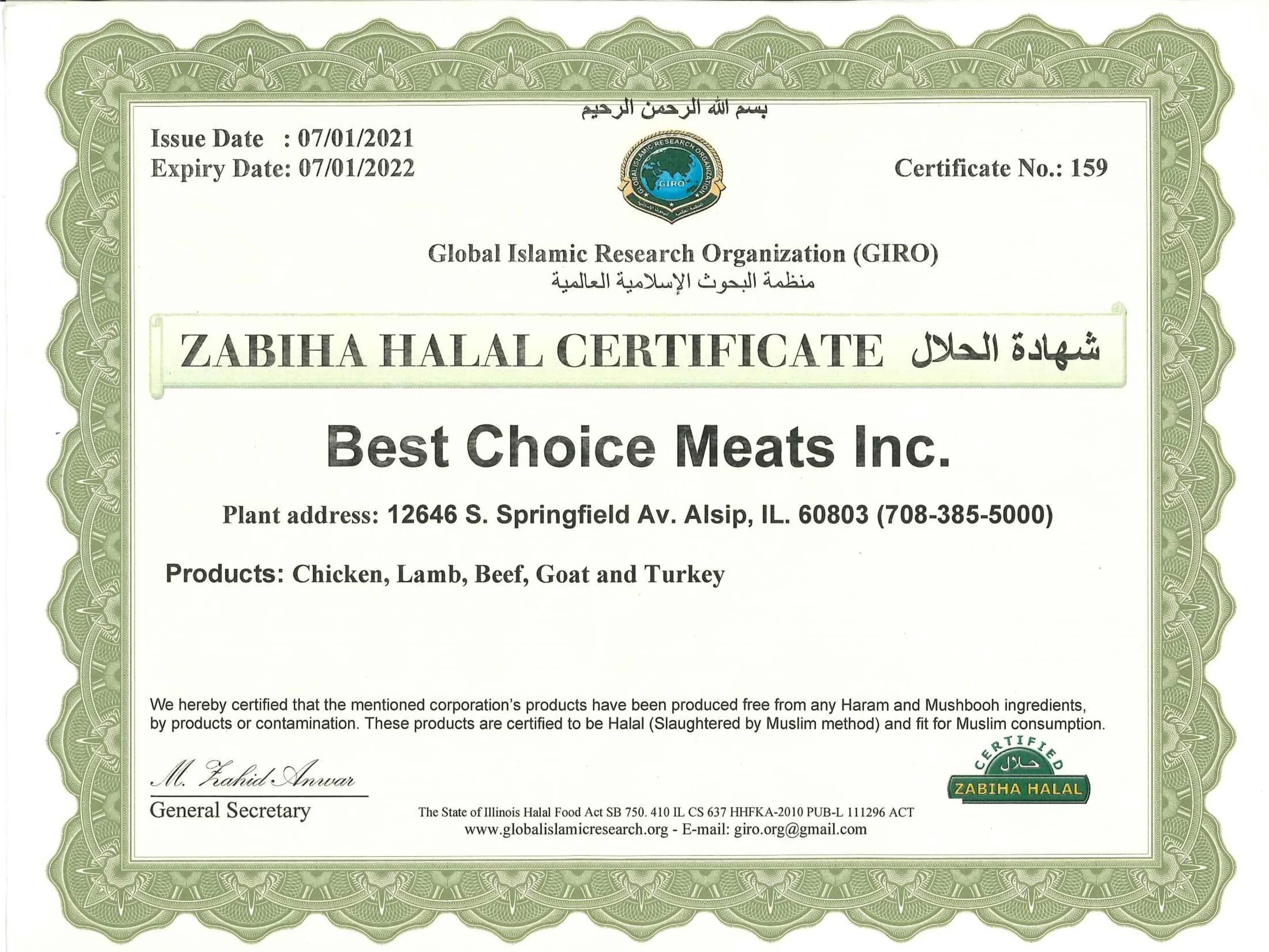 About — Best Choice Meats